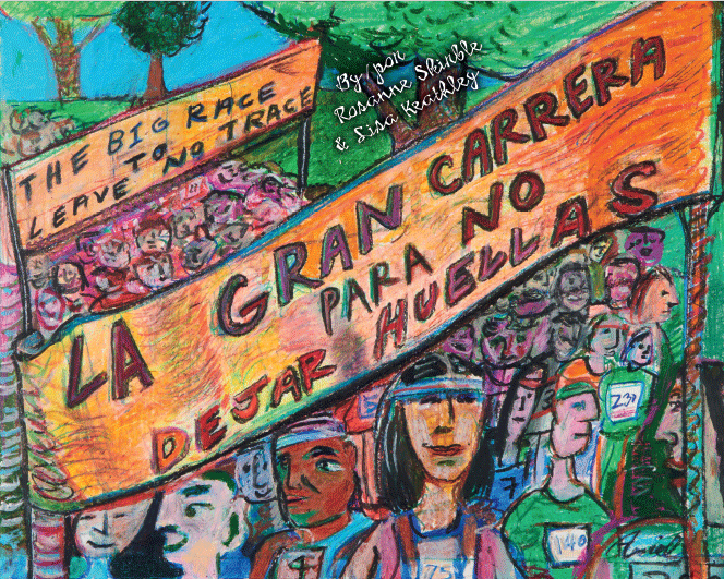 The Big Race to leave no trace children's book diversity self-empowerment hope
